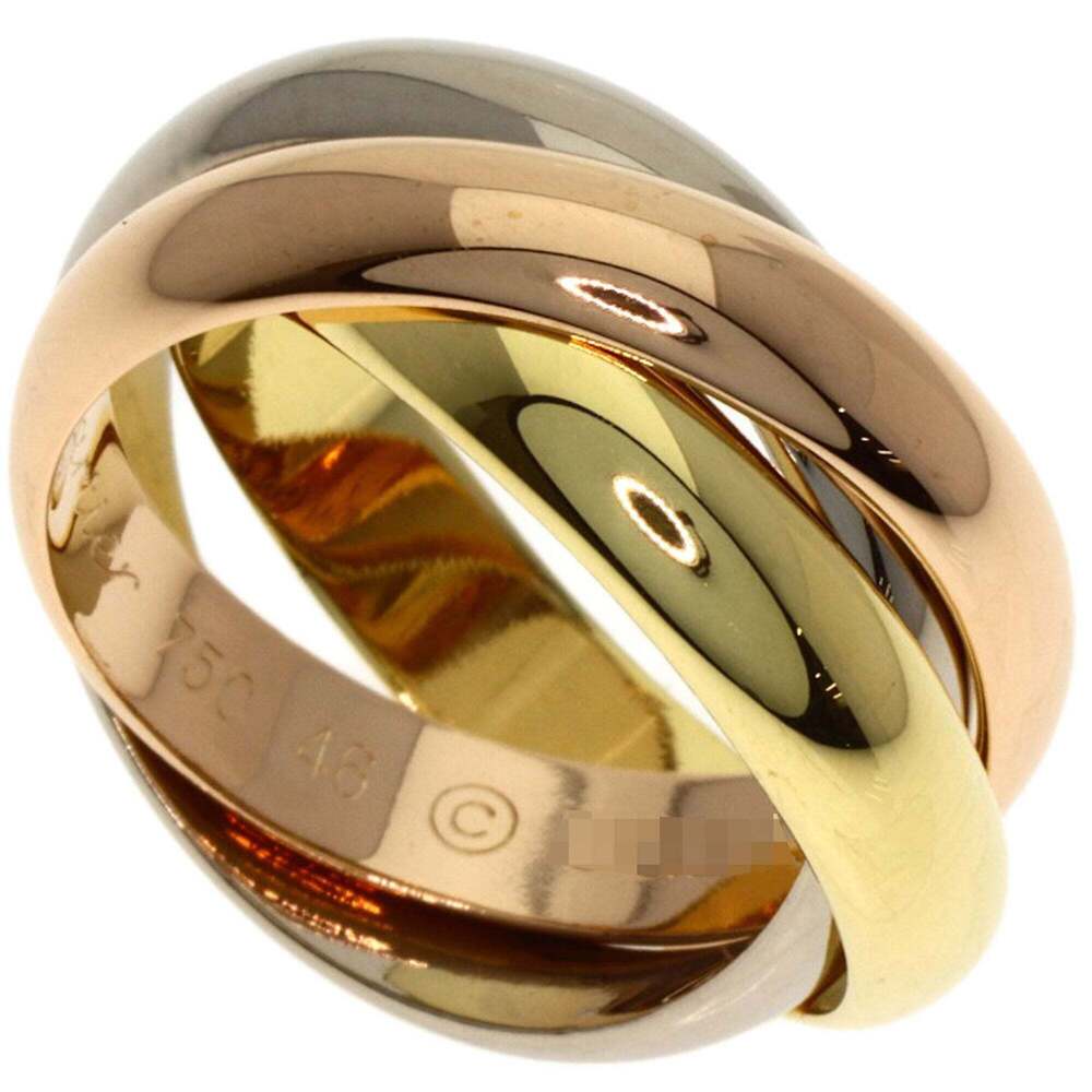 CARTIER 18k Gold Trinity Ring #46